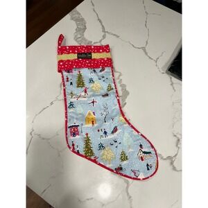 Matilda Jane Christmas Quilted Stocking nwot